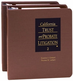 California Trust and Probate Litigation