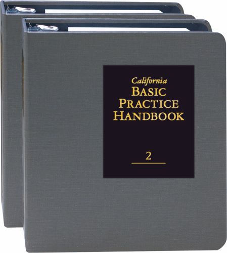 California Basic Practice Handbook