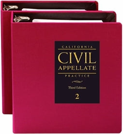 California Civil Appellate Practice