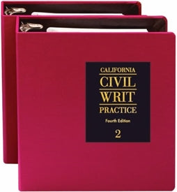 California Civil Writ Practice