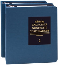 Advising California Nonprofit Corporations