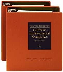 Practice Under the California Environmental Quality Act