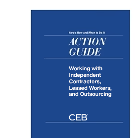Working with Independent Contractors, Leased Workers, and Outsourcing