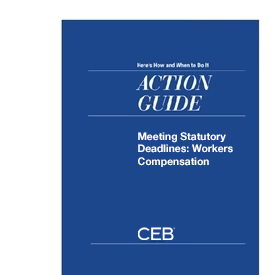 Meeting Statutory Deadlines: Workers Compensation