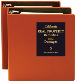 California Real Property Remedies and Damages 8/2024