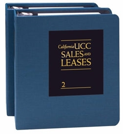 California UCC Sales and Leases
