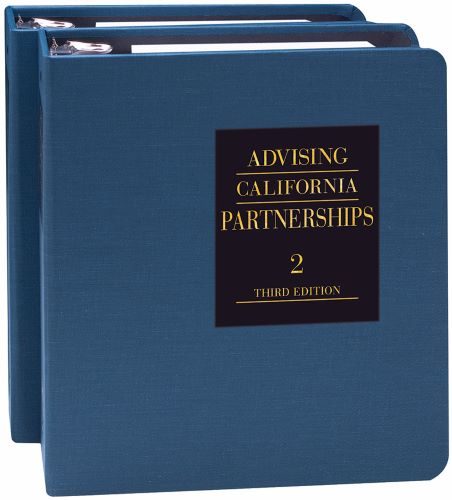 Advising California Partnerships