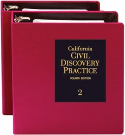 California Civil Discovery Practice